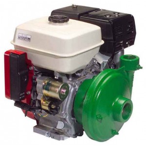 7.9 HP Honda Gas Engine Poly Pump with 2" Suction x 1-1/2" Discharge