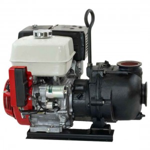 6 HP Honda Gas Engine Cast Iron Pump with 2" NPT