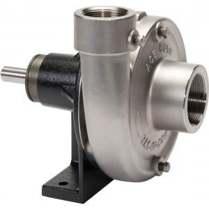 Belt Driven 316 Stainless Steel Pump with 2" Suction x 1-1/2" Discharge